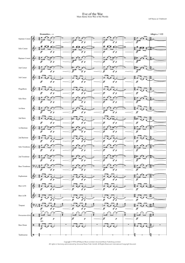 The Eve Of The War (arr. Trevor Halliwell)