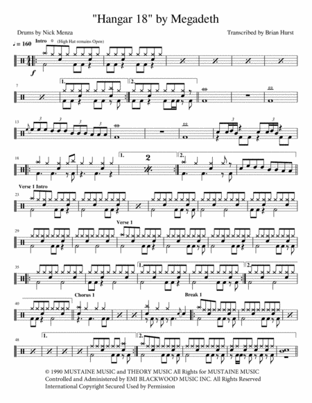 Hangar 18 (arr. Brian Hurst)