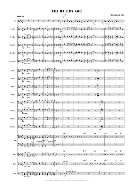 That Old Black Magic (arr. Daryl McKenzie)