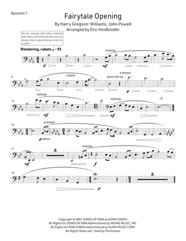 Fairytale Opening (arr. Eric Heidbreder)