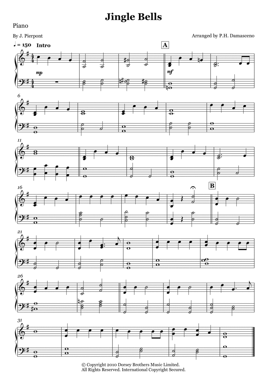 Jingle Bells (arr. P.H. Damasceno)