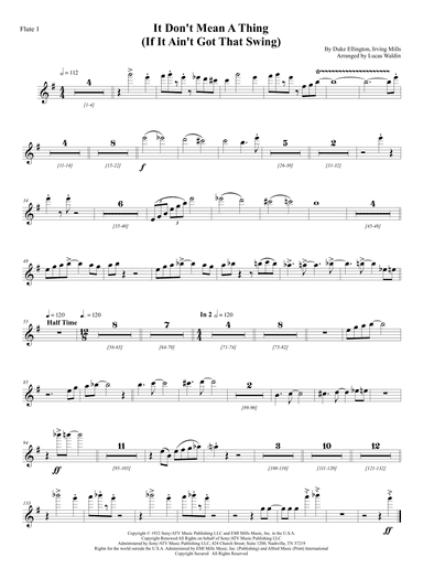 It Don't Mean A Thing (if It Ain't Got That Swing) (arr. Lucas Waldin)