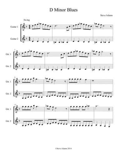 D Minor Blues