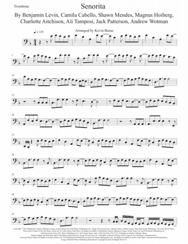 Senorita (arr. Kevin Busse)