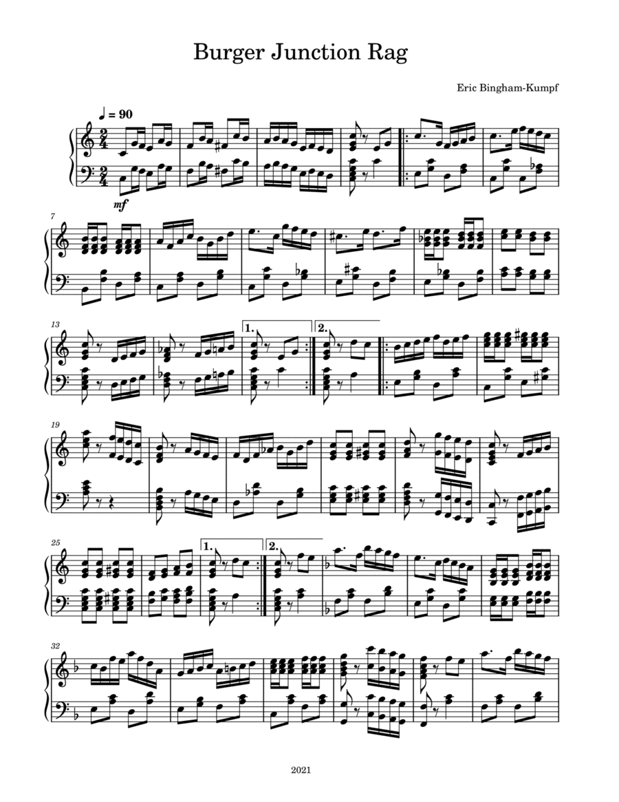 Burger Junction Rag