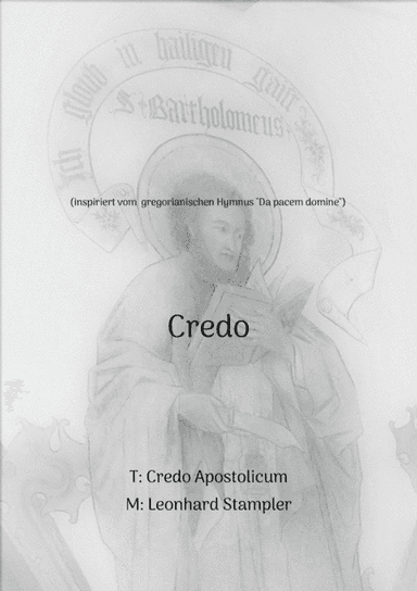Credo "Da Pacem domine"