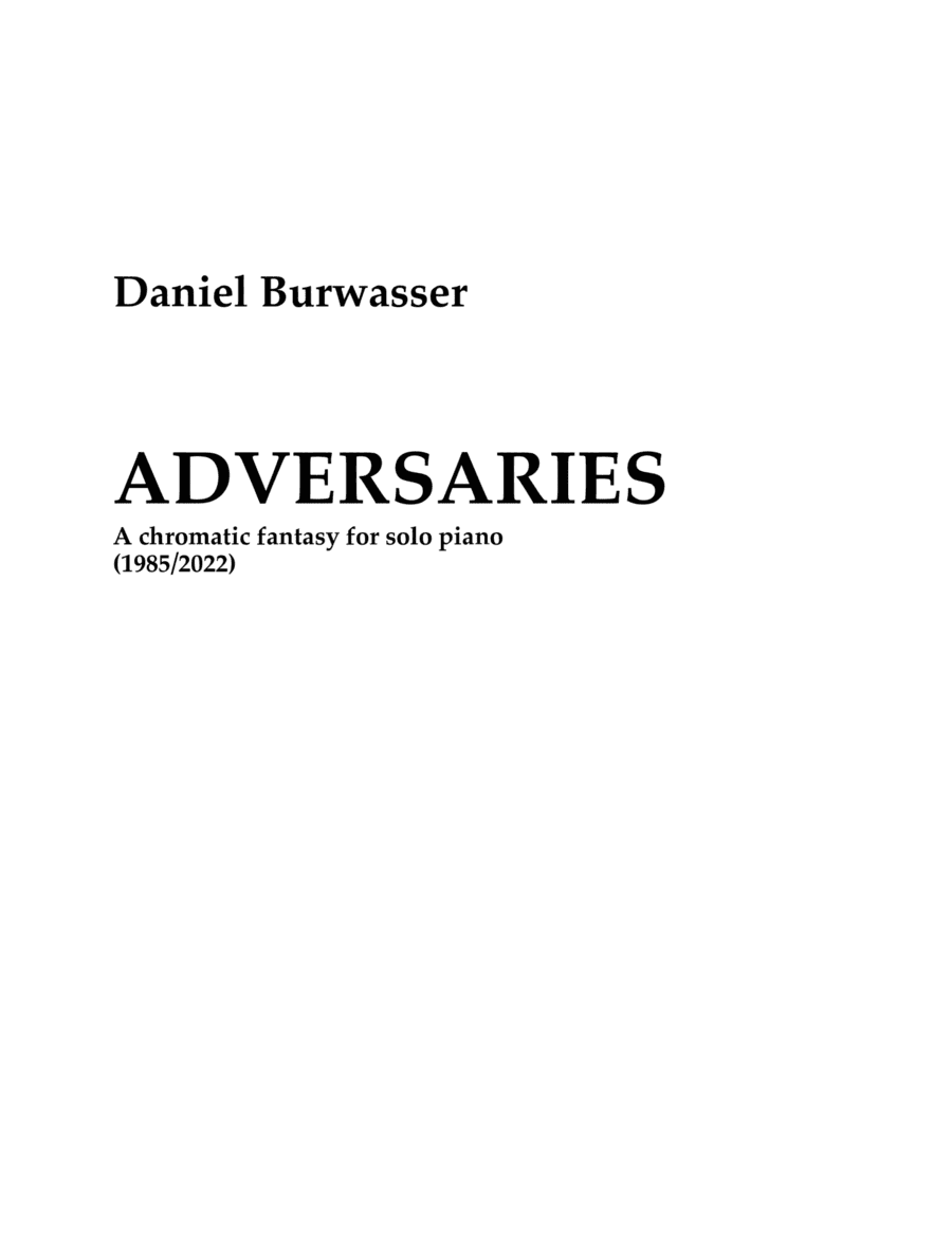 Adversaries