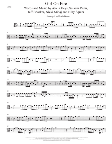 Girl On Fire (arr. Kevin Busse)