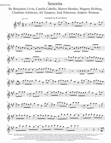 Senorita (arr. Kevin Busse)
