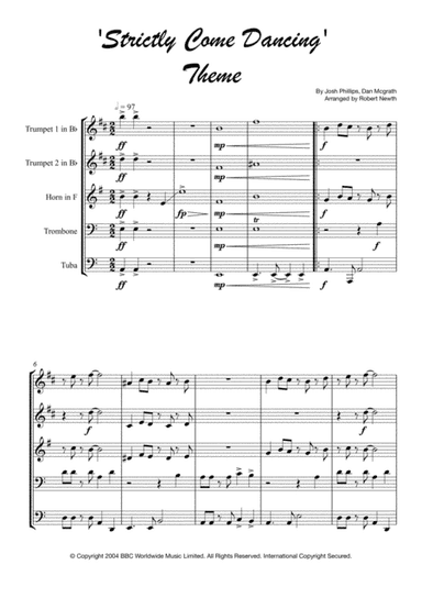 Strictly Come Dancing (arr. Robert Newth)