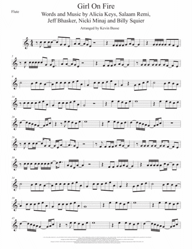 Girl On Fire (arr. Kevin Busse)