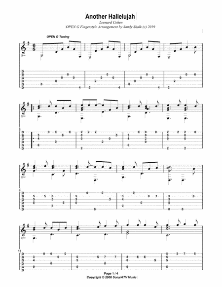 Another Hallelujah (arr. Sandy Shalk)