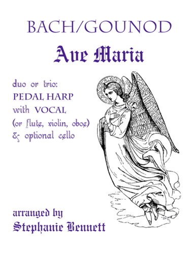 Ave Maria by Bach & Gounod, Duo or Trio (arr. Stephanie Bennett)