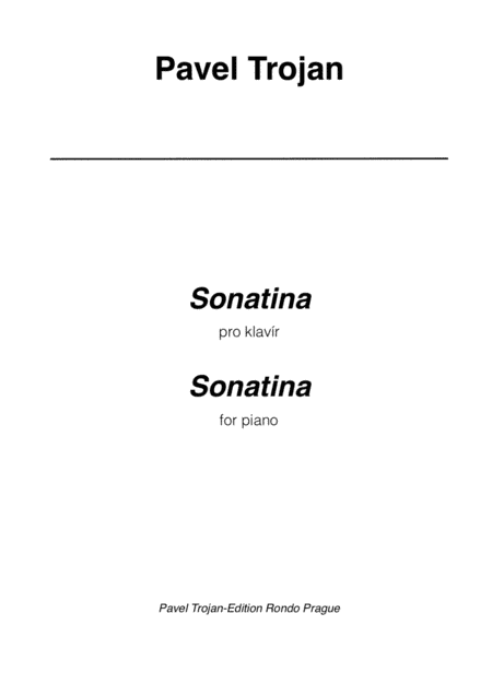 Pavel Trojan - Sonatina