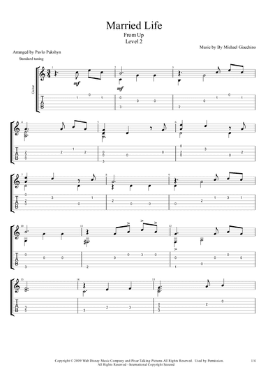 Married Life (arr. Pavlo Pakshyn)