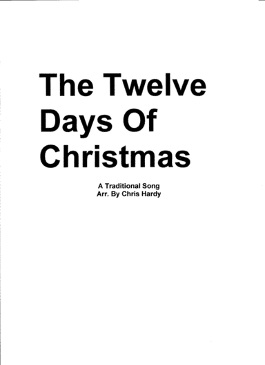 The Twelve Days Of Christmas (arr. Chris Hardy)