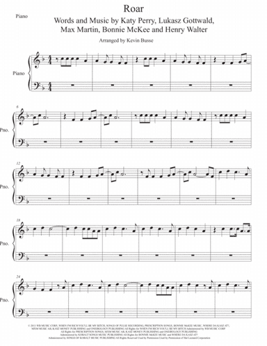 Roar (arr. Kevin Busse)