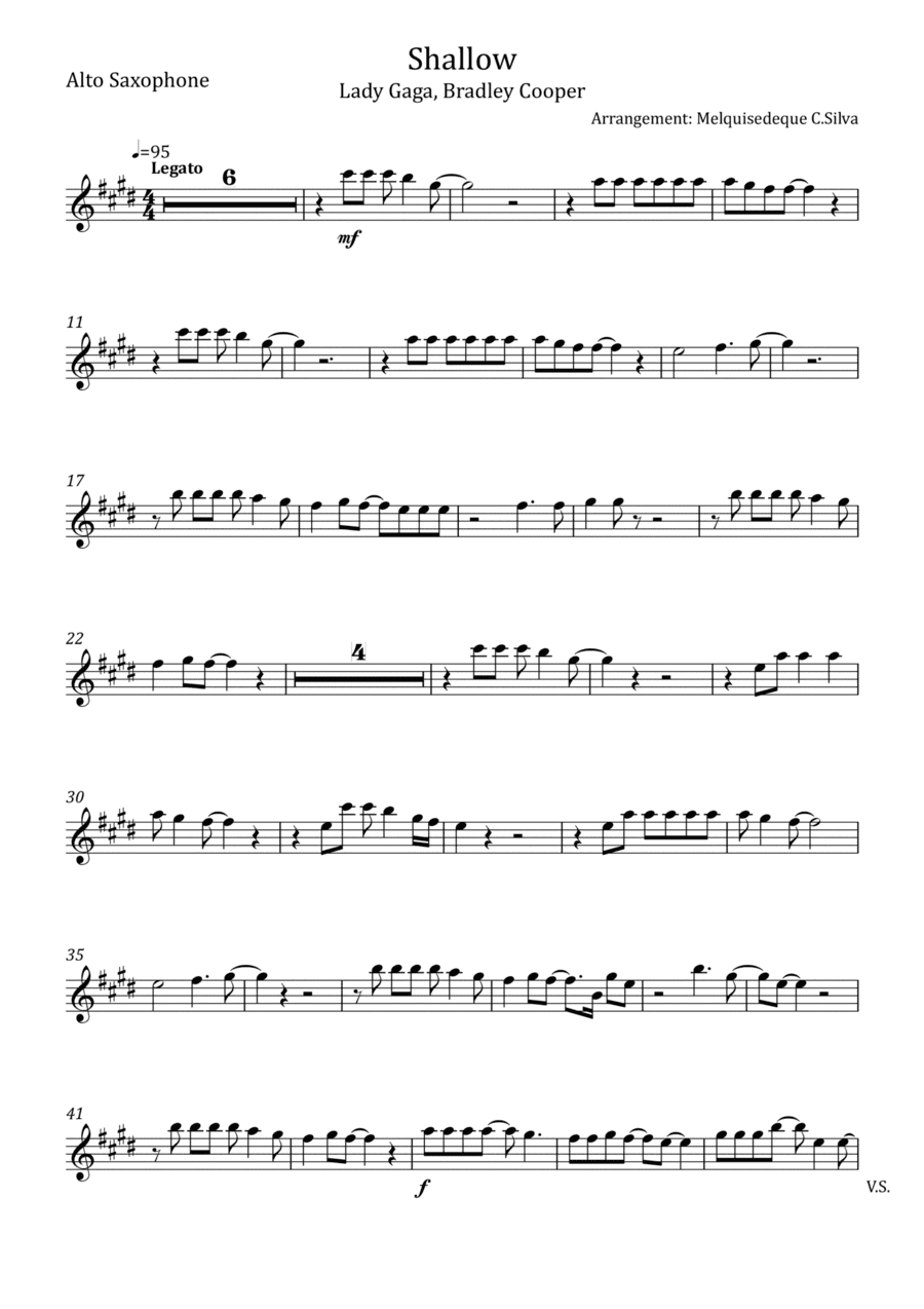 Shallow (arr. Melquisedeque C.Silva)