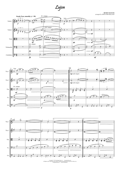 Lujon (arr. John Ivor Holland)