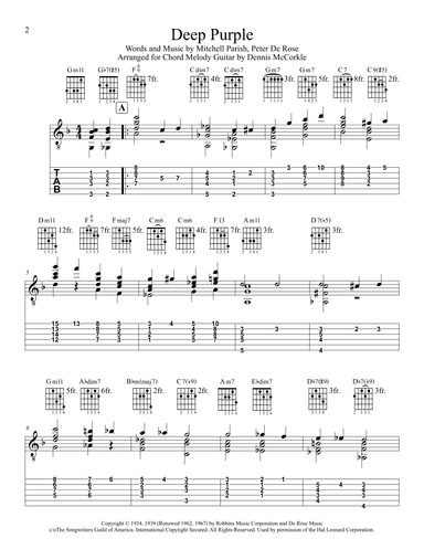 Deep Purple (arr. Dennis McCorkle)