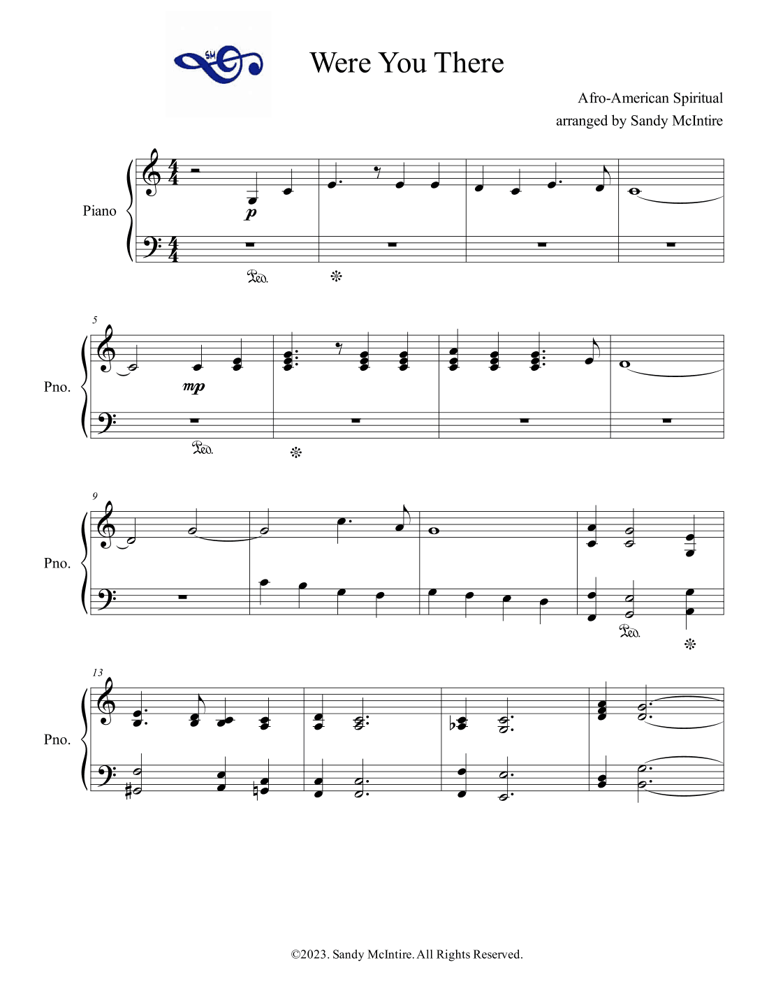 Were You There? (arr. Sandy McIntire)
