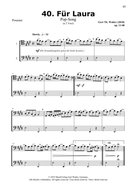 For Laura (from Brass Pop Romanticists)