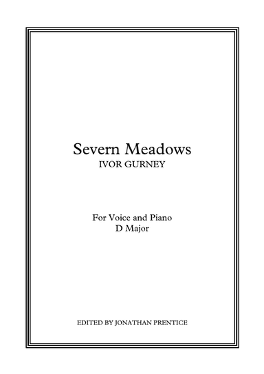 Severn Meadows (D Major) (arr. Jonathan Prentice)