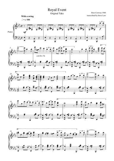 Royal Event (arr. Steve Law)