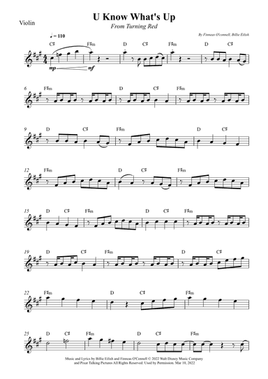 U Know What's Up (arr. Wesley S. SIlva)
