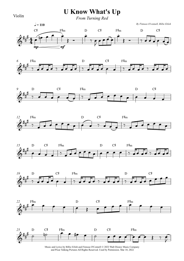 U Know What's Up (arr. Wesley S. SIlva)
