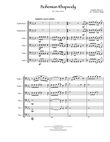 Bohemian Rhapsody (arr. Graham Boag)