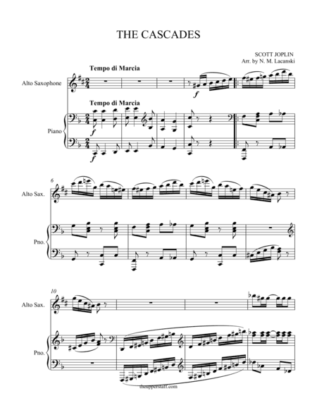 The Cascades (arr. Nick Lacanski)
