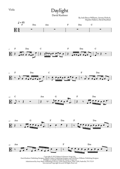 Daylight (arr. Marcony Carvalho)