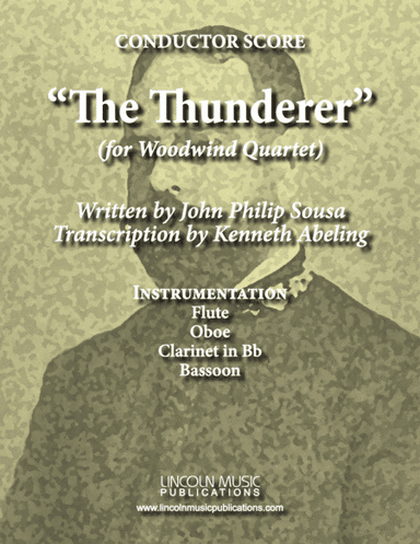 March - The Thunderer (for Woodwind Quartet) (arr. Kenneth Abeling)