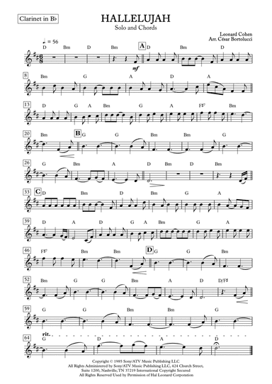Hallelujah (arr. ACT Bortolucci)