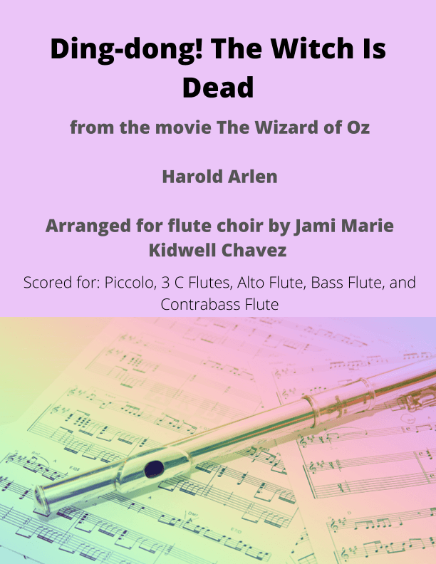 Ding-dong! The Witch Is Dead (arr. Jami Marie Kidwell Chavez)