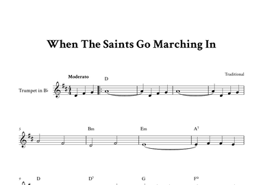 When The Saints Go Marching In (arr. Yuri Noronha)