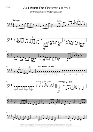All I Want For Christmas Is You (arr. Ygor Nunes)