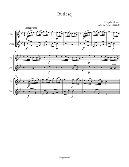 Burlesq (arr. Nick Lacanski)