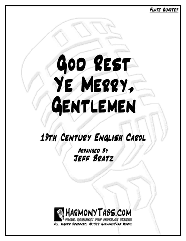 God Rest Ye Merry, Gentlemen (arr. Jeff Bratz)