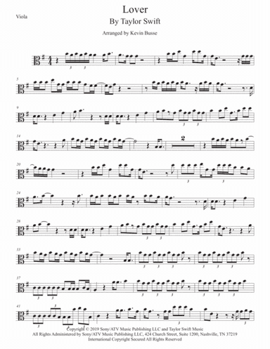 Lover (arr. Kevin Busse)