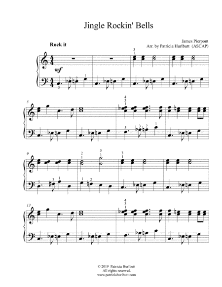 Jingle Rockin' Bells (arr. Patricia Hurlbutt)