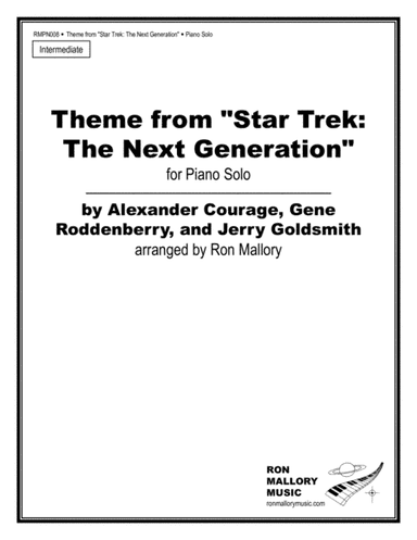 Star Trek - The Next Generation(r) (arr. Ron Mallory)