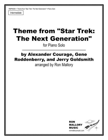 Star Trek - The Next Generation(r) (arr. Ron Mallory)