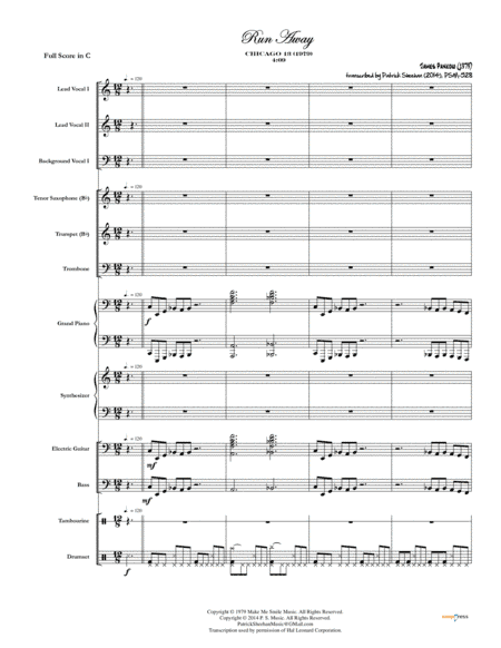 Run Away (arr. Patrick Sheehan)