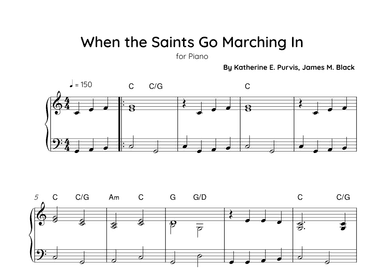 When The Saints Go Marching In (arr. Sales)