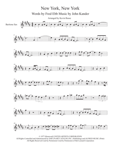 Theme From "New York, New York" (arr. Kevin Busse)