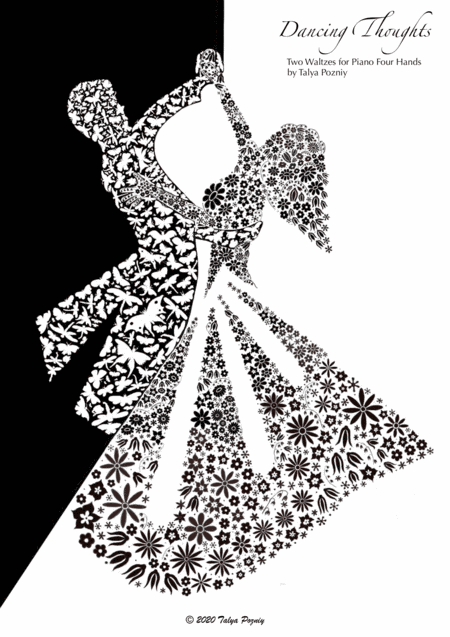 Dancing Thoughts. Two Waltzes for Piano Four Hands by Talya Pozniy