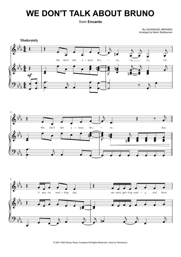 We Don't Talk About Bruno (arr. Mario Stallbaumer)