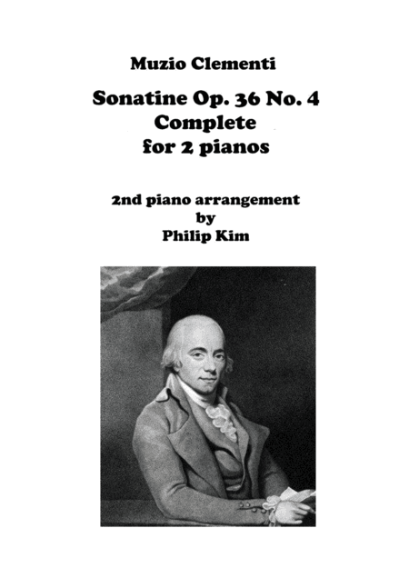Muzio Clementi Sonatine Op. 36 No. 4 Complete for 2 Pianos